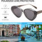商品图片 23 | B0D6YJVTMS | FEISEDY Retro Polarized Cat Eye Sunglasses Women Trendy Mirrored Classic Designer Sunglasses UV Protection B0197