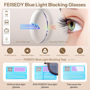 ÉÌƷͼƬ 39 | B0GYW69THN | FEISEDY Reading Glasses for Women Men Retro Oval Reader Sunglasses B1379