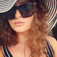 商品图片 96 | B0C5378735 | FEISEDY Vintage Square Cat Eye Sunglasses Women Trendy Cateye Sunglasses B2473