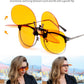 商品图片 17 | B0FZKQ9RL5 | FEISEDY Clip on Rimless One Piece Blue Light Glasses for Woman Men B0360