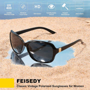ÉÌƷͼƬ 7 | B0FZKDK786 | FEISEDY Polarized Sunglasses for Women Classic Vintage UV400 Shade