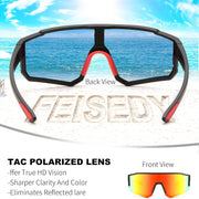 ÉÌƷͼƬ 25 | B0D95W5582 | FEISEDY Kids Sunglasses Youth Baseball Polarized Sunglasses Sports Lightweight TR90 Frame Boys Girls Cycling B0213
