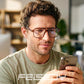 商品图片 12 | B0CNCZF5FL | FEISEDY Retro Aviator Reading Glasses Square Readers for Women Men B0068 | Spring Hinge, Blue Light Reading Glasses,Stylish reading glasses for men