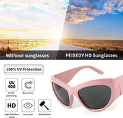 ÉÌƷͼƬ 29 | B0BQBWYZF6 | FEISEDY Trendy Y2k Sunglasses Women Men Oversized Shield Sunglasses Fashion Wrap Around Futuristic Glasses B2359