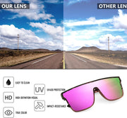 ÉÌƷͼƬ 98 | B0B2836HD6 | FEISEDY Sunglasses for Women Men, Fashion Mirrored Single Lens Shades