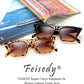商品图片 117 | B0C5378735 | FEISEDY Vintage Square Cat Eye Sunglasses Women Trendy Cateye Sunglasses B2473