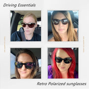 ÉÌƷͼƬ 30 | B07NXZ3WVF | FEISEDY Women Vintage Polarized Sunglasses Lady Elegant Cateye Sun Glasses B2476