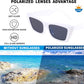 商品图片 13 | B08TM3J1R9 | FEISEDY Small Cateye Square Polarized Sunglasses Women Classic Thick Rectangle Frame UV400 Sun Glasses B2736