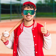 ÉÌƷͼƬ 23 | B0DPX8G9RG | FEISEDY Polarized Sports Sunglasses for Men and Women,UV400 Baseball Sunglasses Youth Cycling Softball Goggles B0206