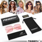 商品图片 48 | B08HVPGJW5 | FEISEDY Sunglasses Womens Trendy, Oversized Square Shades, Pearl Inlay Cat Eye Frame UV400 Protection B2625