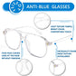 商品图片 34 | B0C6ZZXZ3F | FEISEDY Blue Light Glasses for Women Men Oversized Pilot Lightweight B2866