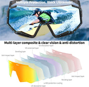 ÉÌƷͼƬ 10 | B0BPXHS74Y | FEISEDY Polarized Cycling Sunglasses Women Men Outdoor Sports Sunglasses Baseball Running Biking Fishing Sunglasses B2994
