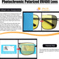 商品图片 20 | B0D6RBYFQB | FEISEDY Polarized Aviator Photochromic Sunglasses Men Women for Day and Night Driving Metal Frame B0172