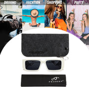 ÉÌƷͼƬ 7 | B0BP7NZR55 | FEISEDY Small Fashion Square Sunglasses for Women Men 90s Vintage Rectangle Sunglasses B2972