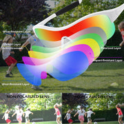 ÉÌƷͼƬ 28 | B0CZ7Y96D2 | FEISEDY Polarized Sports Sunglasses for Kids Youth Baseball Cycling Running Glasses for Boys Girls Age 3-12 B0142