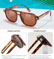 ÉÌƷͼƬ 46 | B0DSH2BVX5 | FEISEDY Polarized Aviator Sunglasses Men Women, Retro 70s Style Design - UV400 Protection, Driving & Daily Wear B0203