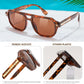 商品图片 46 | B0DSH2BVX5 | FEISEDY Polarized Aviator Sunglasses Men Women, Retro 70s Style Design - UV400 Protection, Driving & Daily Wear B0203