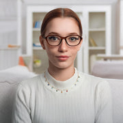 ÉÌƷͼƬ 21 | B0DXK32V6F | FEISEDY Fashion Rectangular Blue Light Glasses for Women Retro Small Frames Vintage Trendy 90s Square Eyeglasses B0255