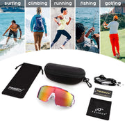 ÉÌƷͼƬ 29 | B0C785JPH3 | FEISEDY Sports Sunglasses, Polarized Oversized Shield for Women Men Youth, Baseball Cycling Running Outdoor Visor B2988