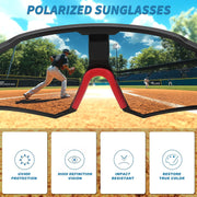 ÉÌƷͼƬ 21 | B0D78XVKSX | FEISEDY Polarized Cycling Glasses Sports Sunglasses, UV400 Protection Baseball Running Glasses for Men Women Youth B0180