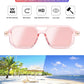商品图片 55 | B09YTJ4FQZ | FEISEDY Vintage Square 70s Flat Aviator Sunglasses Women Men Classic Retro Stylish Frame UV400 Sunglasses B2622