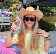 ÉÌƷͼƬ 9 | B0CB543WBD | FEISEDY Vintage Retro 70s Plastic Aviator Sunglasses Women Men Classic Large Squared Frame B2751