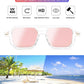 商品图片 17 | B09YTJ4FQZ | FEISEDY Vintage Square 70s Flat Aviator Sunglasses Women Men Classic Retro Stylish Frame UV400 Sunglasses B2622
