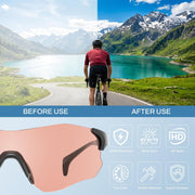 ÉÌƷͼƬ 32 | B0H2HH82Q3 | FEISEDY Photochromic Cycling Glasses UV400 for Men Women B0451