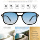 商品图片 4 | B0H2V9BFS5 | FEISEDY Retro Polarized Aviator Square Sunglasses for Women Men UV400 B0357