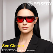ÉÌƷͼƬ 14 | B0FWBRF3SR | FEISEDY Fit Over Glasses Sunglasses, Work Safety Goggles for Men Women, Wrap Around Sunglasses Outdoors B0343