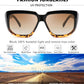 商品图片 11 | B08PD9KPH8 | FEISEDY Women Retro Square Sunglasses Trendy Shield Flat Top Shades B2717