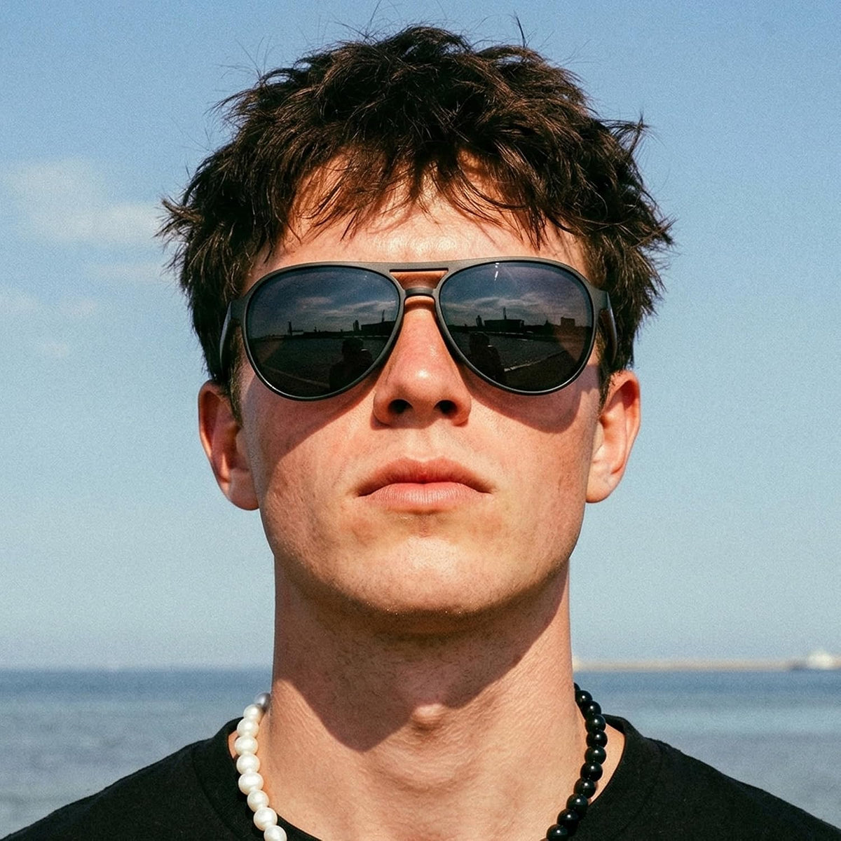 ÉÌƷͼƬ 38 | B0GVSV8P8S | FEISEDY Polarized Aviator Sunglasses for Men Women Trendy Sports TR90 B0378