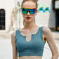 商品图片 52 | B096SD9GGG | FEISEDY Oversized Mirror Shield Sport 80s Sunglasses Ski Goggles Flat Top One Piece Futuristic Visor Women Men B2522