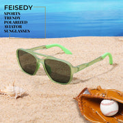 ÉÌƷͼƬ 46 | B0DSVK9L2R | FEISEDY Retro Aviator Polarized Sunglasses Women Men Outdoors B0260
