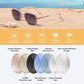 商品图片 23 | B0FQ4Y7FV6 | FEISEDY Polarized Aviator Sunglasses for Women Men Square TAC Lens B0329 | UV400 protection, Lightweight, Military-grade durability, Spring temples, Climate Pledge Friendly, Driving, Beach