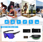 ÉÌƷͼƬ 21 | B0DPX8G9RG | FEISEDY Polarized Sports Sunglasses for Men and Women,UV400 Baseball Sunglasses Youth Cycling Softball Goggles B0206