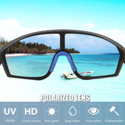 ÉÌƷͼƬ 5 | B0CSJXGX3L | FEISEDY Polarized Sports Sunglasses for Men Women Cycling Running Fishing Tac Glasses UV400 Protection B1125