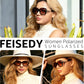 商品图片 55 | B079GT4RXH | FEISEDY Polarized Women Square Sunglasses Sparkling Composite Shiny Frame B2289