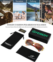 ÉÌƷͼƬ 36 | B0CNRQ7WVZ | FEISEDY Y2K Women Polarized Sunglasses Butterfly Wrap Around UV400 Shades