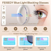 ÉÌƷͼƬ 18 | B0GYW69THN | FEISEDY Reading Glasses for Women Men Retro Oval Reader Sunglasses B1379