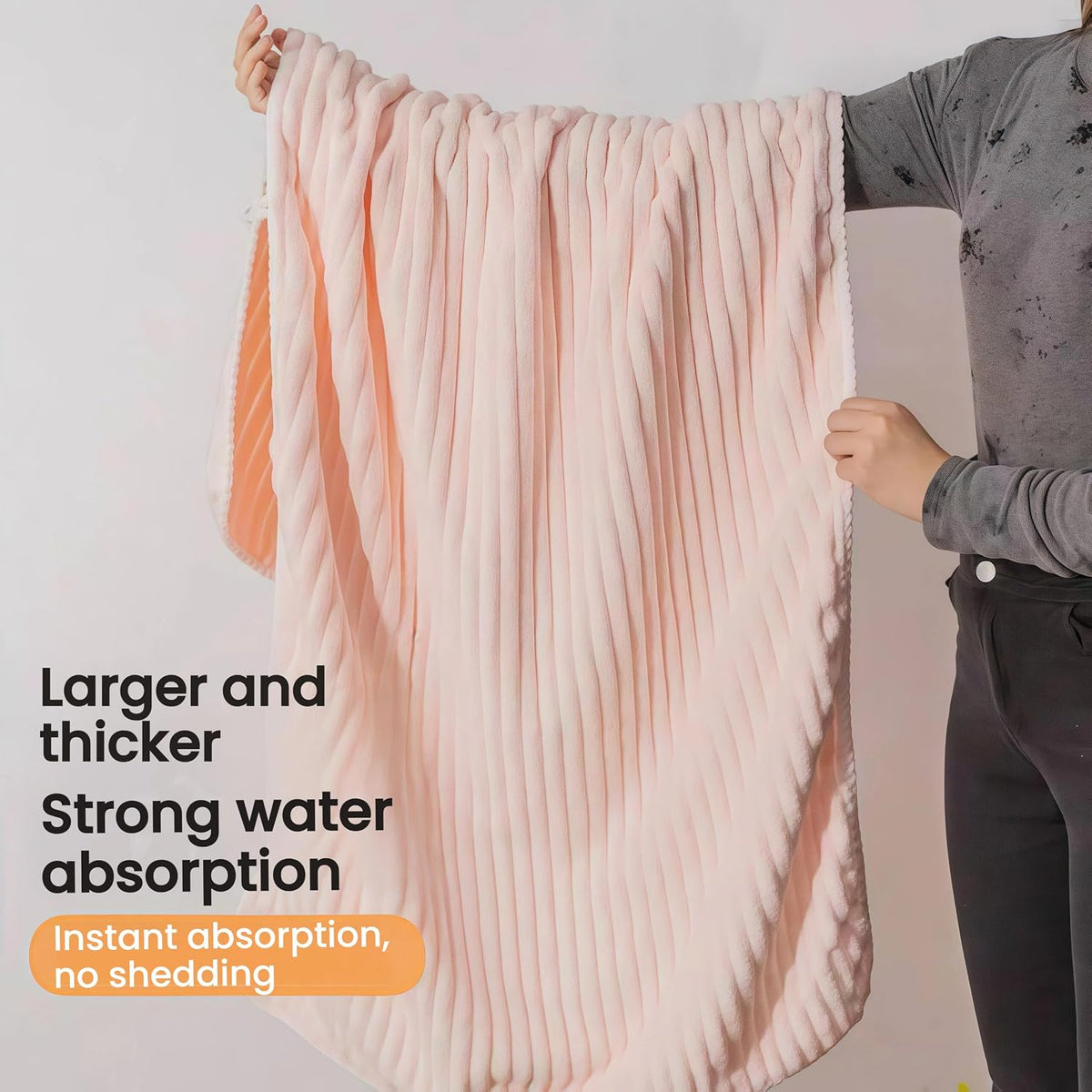 商品图片 5 | B0G24B851X | Large Bath Towels for Bathroom, 55x27.5 Inch Quick-Dry & Highly Absorbent Plush Towels, Thick Soft Bath Sheets for Home Beach