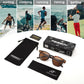 商品图片 23 | B0CCPBD9GS | FEISEDY Classic Polarized Sunglasses Retro Round Sunglasses for Women Men Trendy Shades B0002