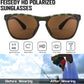 商品图片 3 | B0BMTM1T1B | FEISEDY Polarized Sunglasses for Men,Lightweight TR90 Square Frame,Sports Fishing Golf UV400 Protection B2998