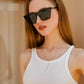 商品图片 11 | B08R8QL6DQ | FEISEDY Vintage Polarized Square Cat Eye Sunglasses Women Trendy Fashion Cateye Polarized Sunglasses B2692