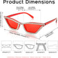 商品图片 71 | B079KYQYT3 | FEISEDY Small Cat Eye Sunglasses Vintage Square Shade Women Eyewear B2291