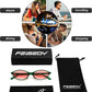 商品图片 75 | B0DMN6519L | FEISEDY Retro Oval Cat Eye Sunglasses for Women 90s Narrow Lightweight Shades Y2k Trendy Sunnies B0257