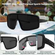 ÉÌƷͼƬ 12 | B0C785JPH3 | FEISEDY Sports Sunglasses, Polarized Oversized Shield for Women Men Youth, Baseball Cycling Running Outdoor Visor B2988