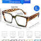 商品图片 29 | B0CDBH37B5 | FEISEDY Oversized Blue Light Glasses for Women Men TR90 Retro Square Anti Eyestrain Glasses Rectangle Fashion Frame B0037