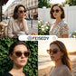 商品图片 9 | B0GVF3CZ9N | FEISEDY Cat eye Sunglasses Polarized and Retro Stylish for Women Men B0428 | UV400 Protection, for Driving Fishing Beach Travel and Party, Metal Accents, Versatile Styling