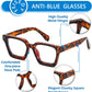 商品图片 32 | B0CWRK3FFF | FEISEDY Blue Light Blocking Glasses Women Men Chunky Square Computer Glasses B0101